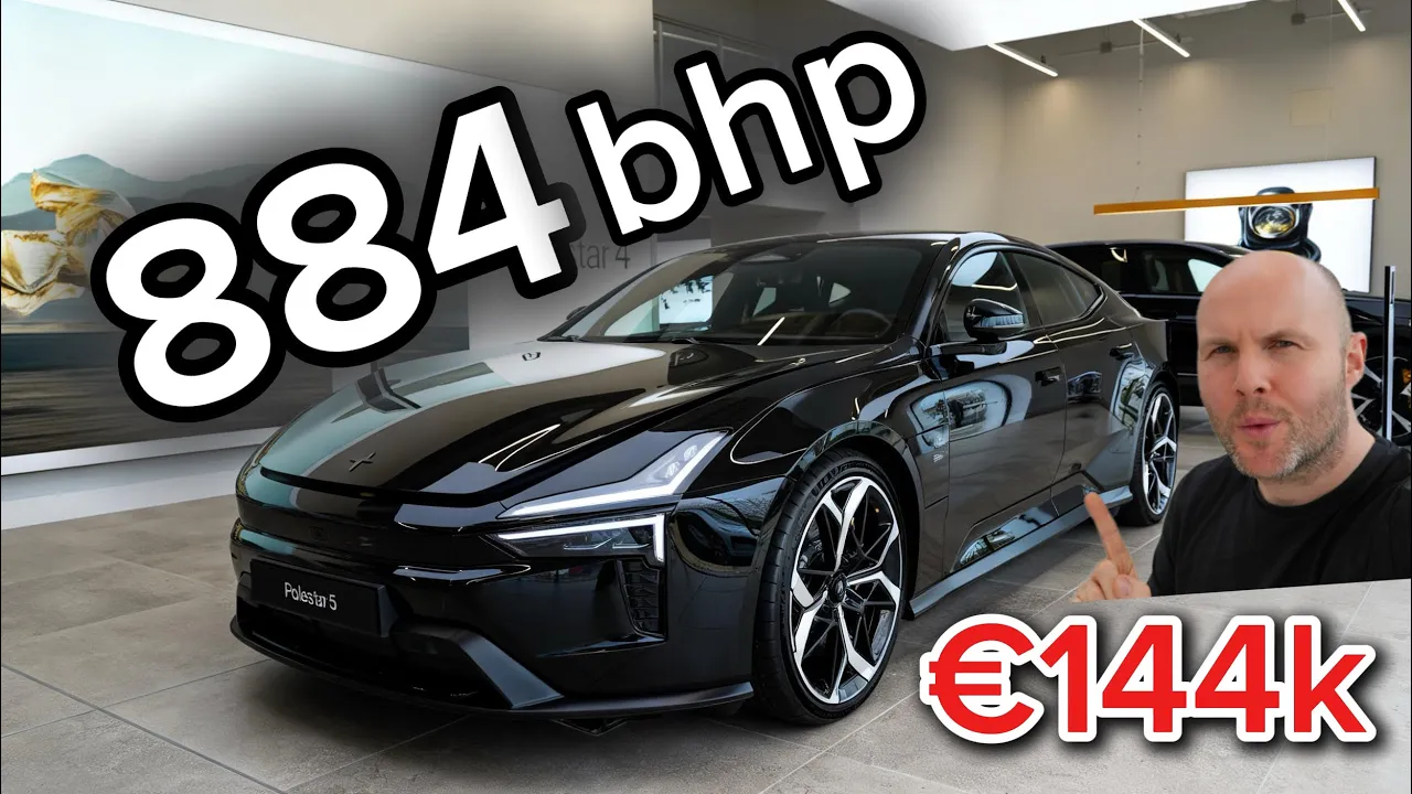 Polestar 5 – 884HP, 3.2s to 100km/h… Is This the Ultimate EV Saloon?