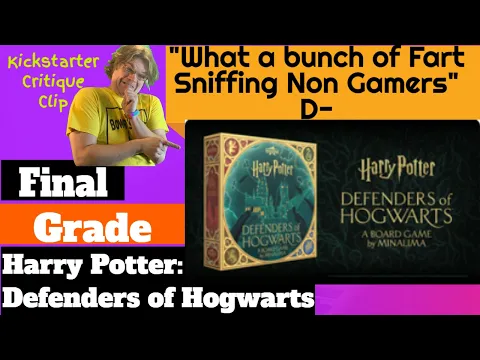 Harry Potter Defender Of Hogwarts- UGhhhhh - Final Grade - Kickstarter Critique Clip