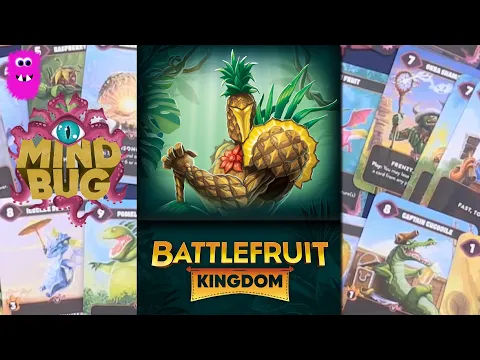 Mindbug, Battlefruit Kingdom - Preview with rules overview & a look at all the cards - Gamefound