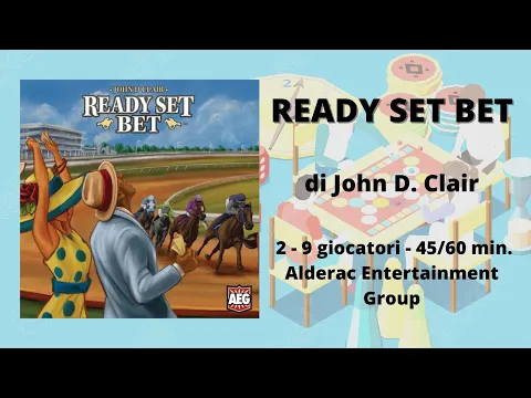 Ready Set Bet (gioco da tavolo) - Tutorial italiano