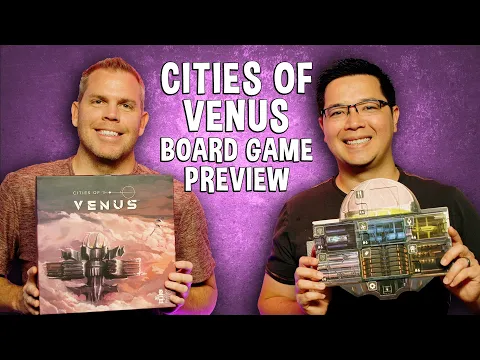 Cities of Venus - Sci-Fi Board Game Kickstarter Preview