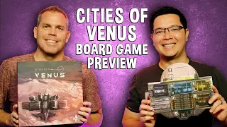 Cities of Venus - Sci-Fi Board Game Kickstarter Preview