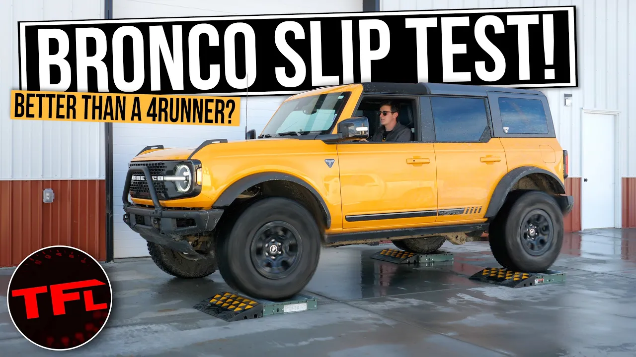 The Ford Bronco Really Annoyed Me on the TFL Slip Test...and Here's Why!