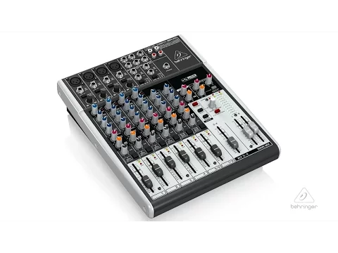 Product video thumbnail for Behringer Xenyx 1204USB 8-Channel Mixer with Gator Bag