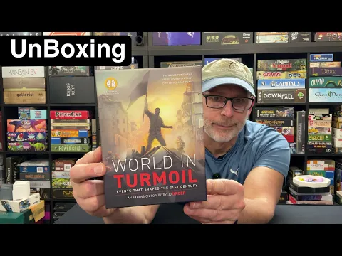 TDG: World Order: World in Turmoil unboxing with Ray