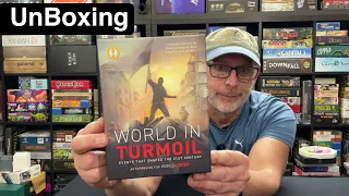 TDG: World Order: World in Turmoil unboxing with Ray