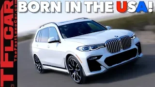 The 2019 BMW X7 is a Pricey Big Boy 3-Row Family Hauler with Autobahn Manners on American Roads!