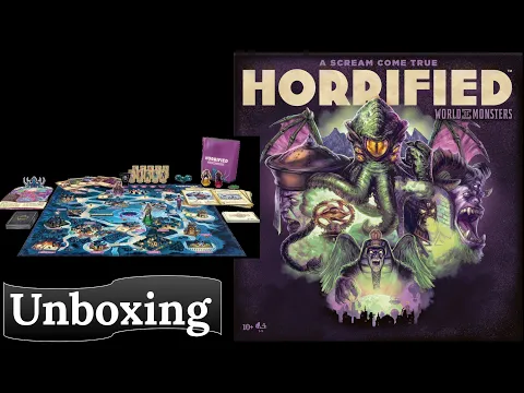 Horrified: World of Monsters - Unboxing