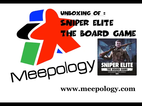 Unboxing: SNIPER ELITE -The Board Game - MUSIC ONLY!