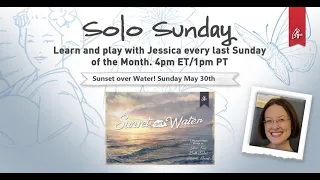 Solo Sundays - Sunset Over Water