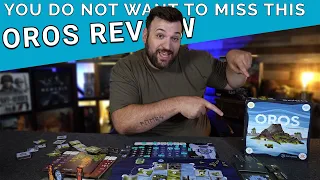 OROS Board Game Review - You Don't Want To Miss This One