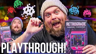 Fightin' and Writin' Off Space Invaders! - Retrograde Board Game Playthrough