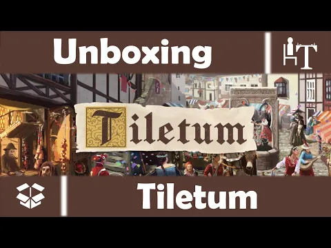 Tiletum Board Game - Unboxing