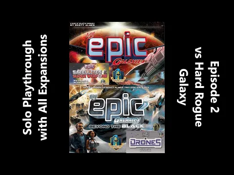 Tiny Epic Galaxies - Solo Playthrough w/ All Expansions - Episode 2