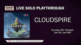 Cloudspire - Live solo playthrough
