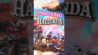 Hacienda Is Back! | New Board Game Unboxing & First Look #Shorts