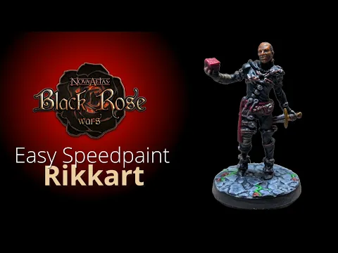 🎨Easy Speedpaint - Rikkart  - Black Rose Wars Rebirth⚫🌹⚔️