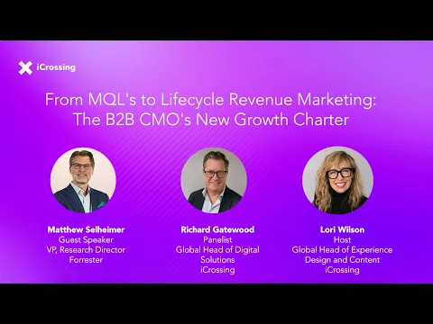 From MQLs to Lifecycle Revenue Marketing: The B2B CMO