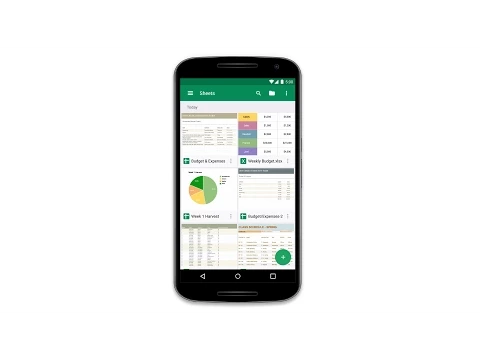 Vídeo de Hojas de cálculo de Google