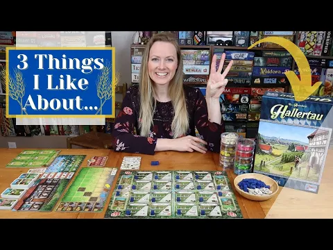 Three Things I Like About...HALLERTAU | What Do I Enjoy About This Strategy Game?