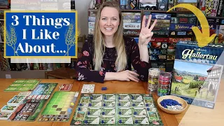 Three Things I Like About...HALLERTAU | What Do I Enjoy About This Strategy Game?