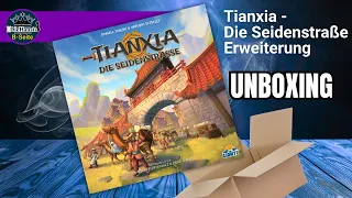 Tianxia | Die Seidenstraße - Erweiterung Spiel Unboxing – Was steckt drin? | DieHausis B-Seite