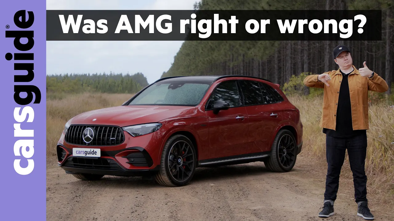 Mercedes-AMG GLC63 S 2025 review: Divisive new E Performance plug-in hybrid SUV targets BMW X3 M!