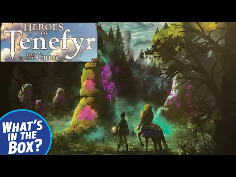 Heroes of Tenefyr THE SECOND CURSE Expansion Unboxing