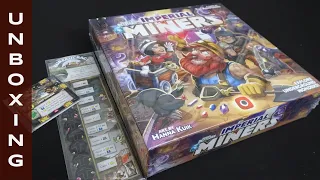 Imperial Miners quick unboxing and component display