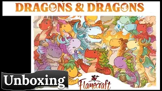 Flamecraft: Dragons & Dragons - Unboxing