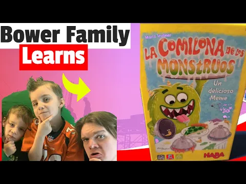 Bower Family Learns Monster Munch *Teach + Gameplay*