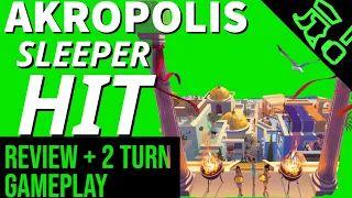 Akropolis Review | Tile Laying Gets Layers