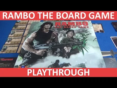 Rambo: The Board Game - Playthrough