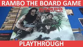 Rambo: The Board Game - Playthrough
