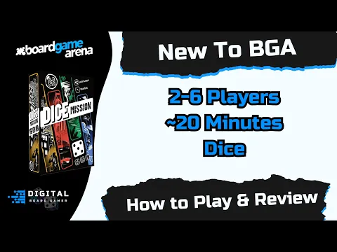 New to BGA: Dice Mission, How to Play on BGA