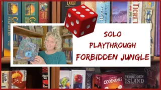 How to Play Forbidden Jungle with Solo Playthrough #boardgames #sologameplay
