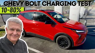 DC Fast Charging The New Chevy Bolt LFP From 10-80%! Huge Improvement vs Previous Version