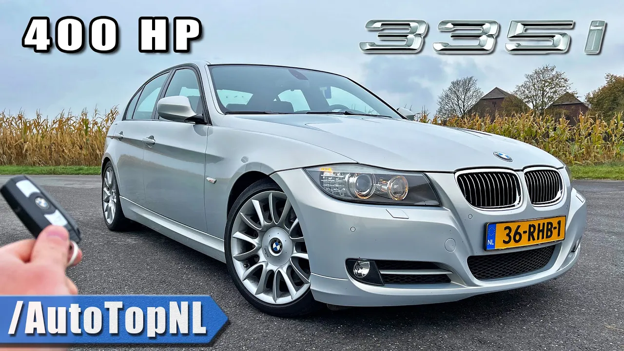 BMW Individual 335i E90 400HP *GRANDPA SLEEPER* REVIEW on AUTOBAHN by AutoTopNL