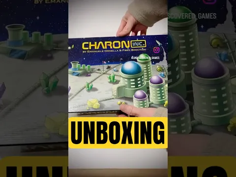 Unboxing Charon Inc. Board Game
