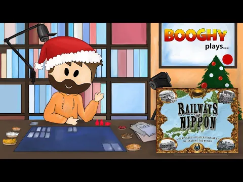 Booghy plays... Railways of Nippon(3p, Playthrough,Review)