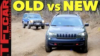 Old vs New Jeep Cherokee: How Much Has Off-Road Tech Improved in 28 Years?