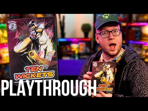 Cricket Card Game? Ten Wickets Kickstarter Preview!