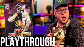 Cricket Card Game? Ten Wickets Kickstarter Preview!