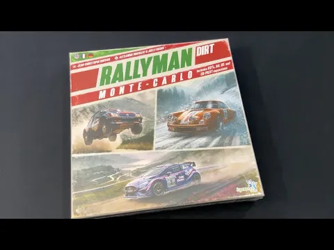 TDG: Rallyman DIRT - Monte-Carlo unboxing with Ray