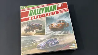 TDG: Rallyman DIRT - Monte-Carlo unboxing with Ray