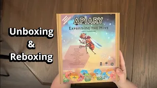 Apiary: Expanding the Hive - Board Game Expansion Unboxing and Reboxing - What's in the Box?
