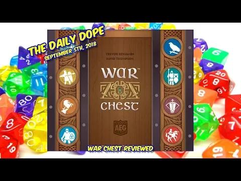 War Chest - How to Play and Review on The Daily Dope #156