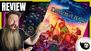 The Best 5 lbs Board Game, Dawn of Ulos! Review on Rolling with the Beard