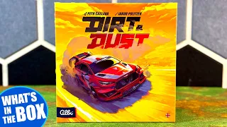 DIRT AND DUST Deck Building Board Game Unboxing | Albi Games | Dale the Casual Gamer