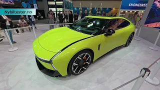 Sportsbilen XPENG P7 sett på IAA MOBILITY